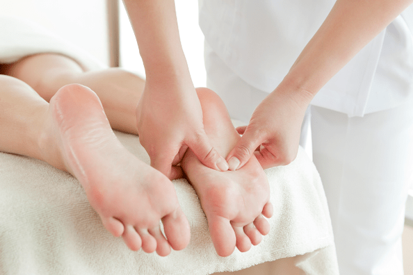 masaža za hallux valgus